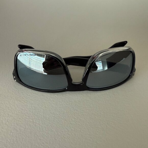 NEW Oakley Holbrook Prizm Polarized Dark Ink Fade 9102 Silver Reflective Lens - Picture 3 of 12